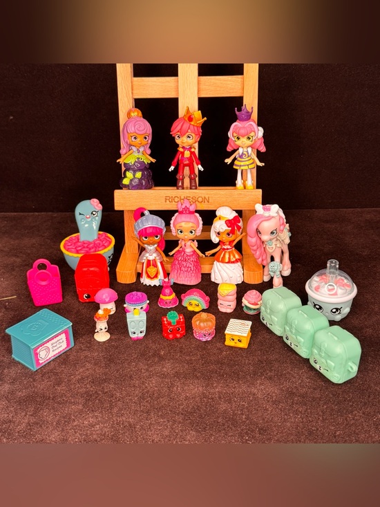 Shopkins Other - Huge Shopkins Lot Lil Shoppies Dolls Furniture Accessories Figures Mini Toy Lot